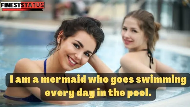 captions for swimming pool